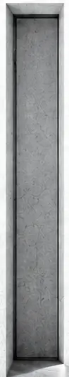 Narrow gray doorway